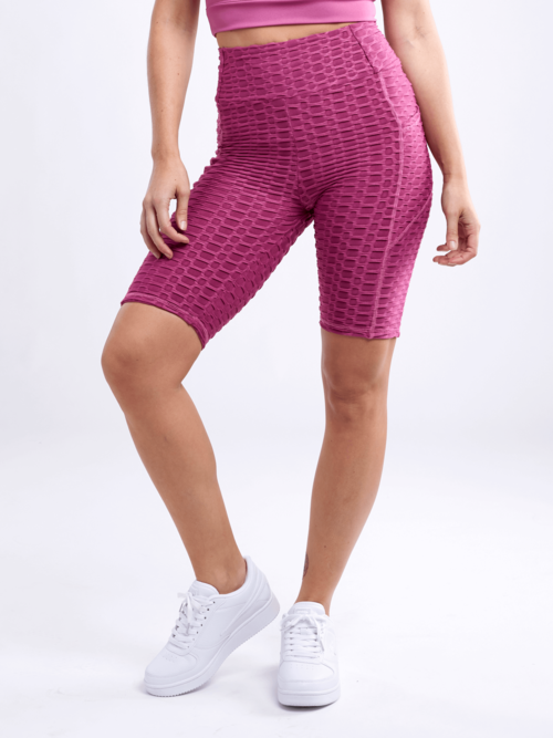 JupiterGear High-Waisted Scrunch Yoga Shorts with Hip Pockets